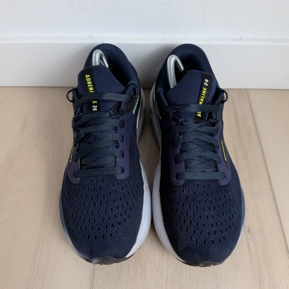 Brooks Adrenaline GTS 24 Men 9 Wide Navy Blue Running Shoes Sneakers 1104372E423 - Picture 5 of 10